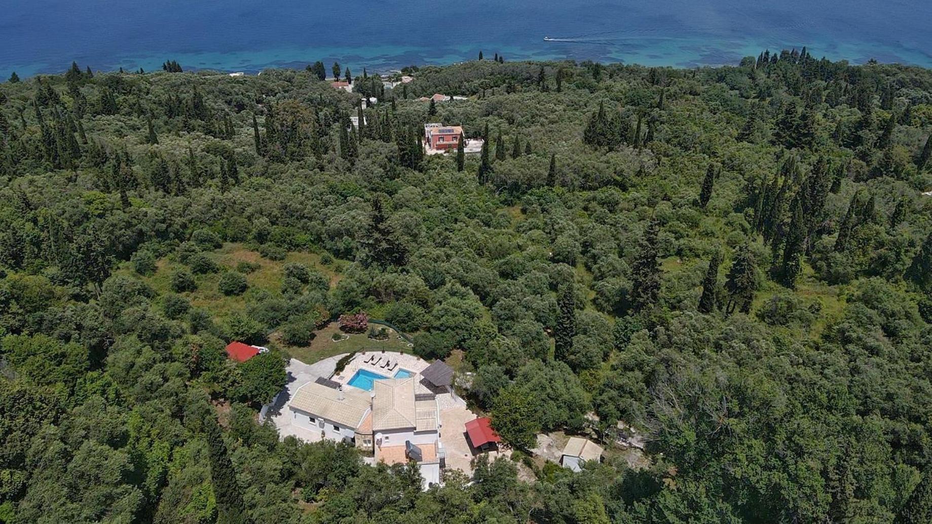Villa Boukari Chlomos Exterior foto